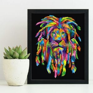 The Swag - Colorful Lion