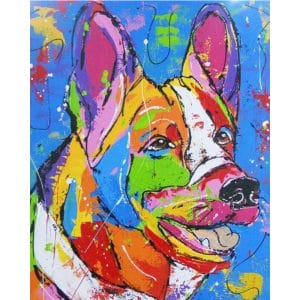 Made with Colors - Dog Portrait