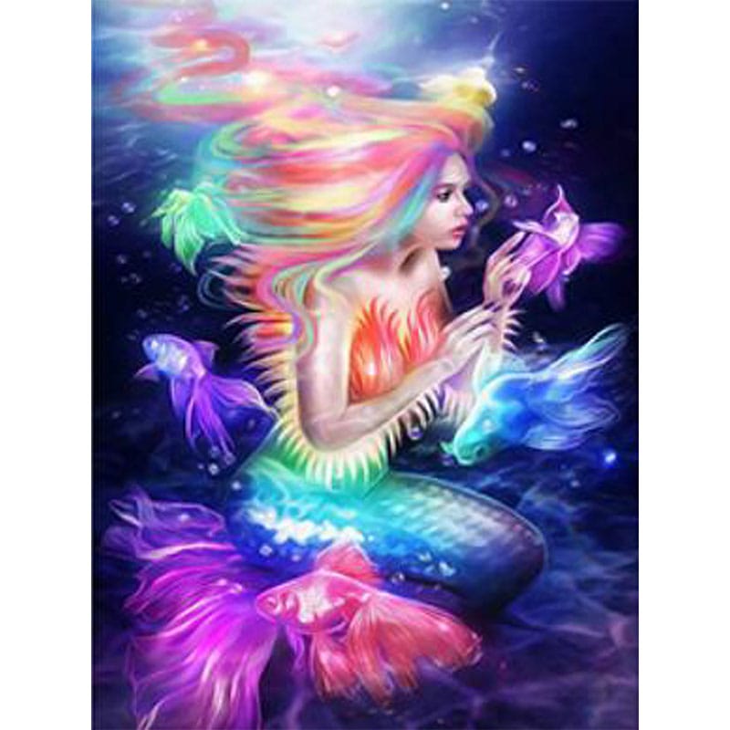 The Colorful Mermaid