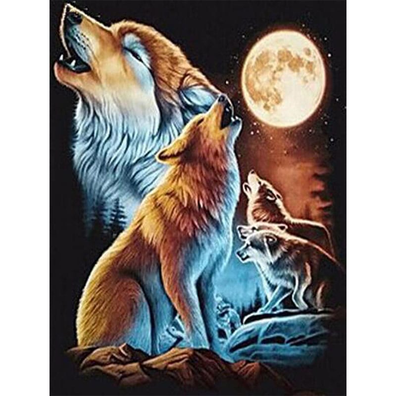 Wolves in the Moonlight