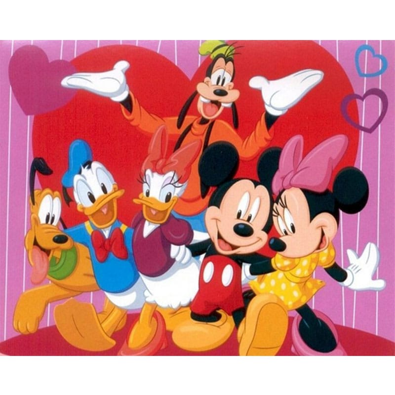 Colorful Mickey Gang