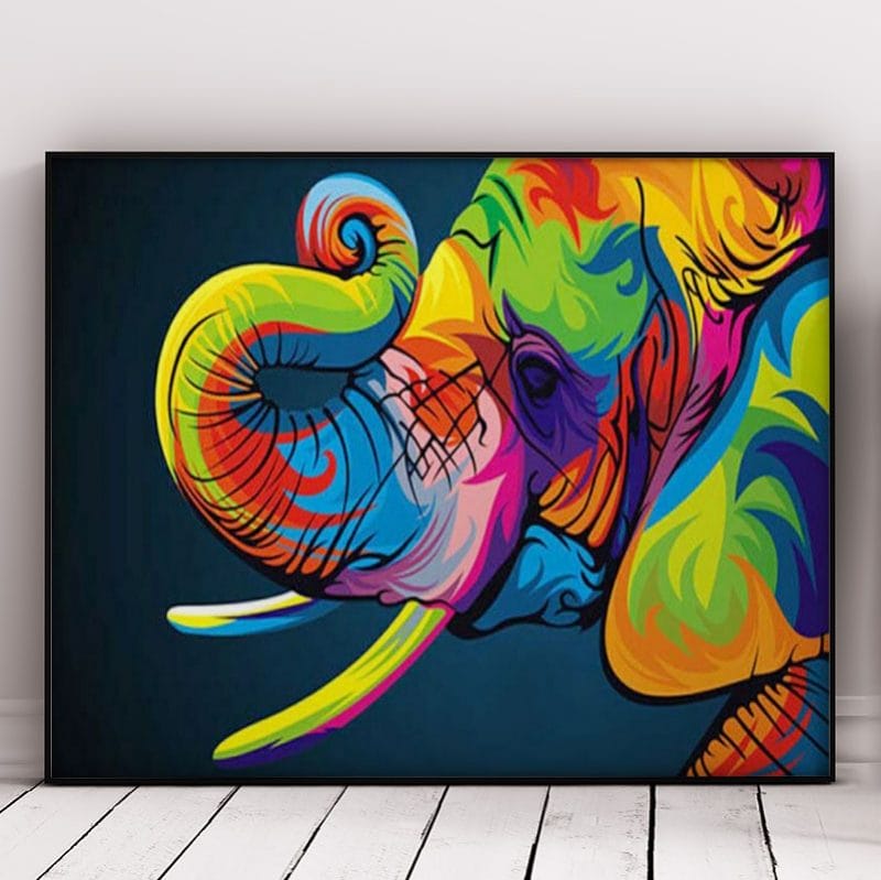 Beautiful Abstract Elephant