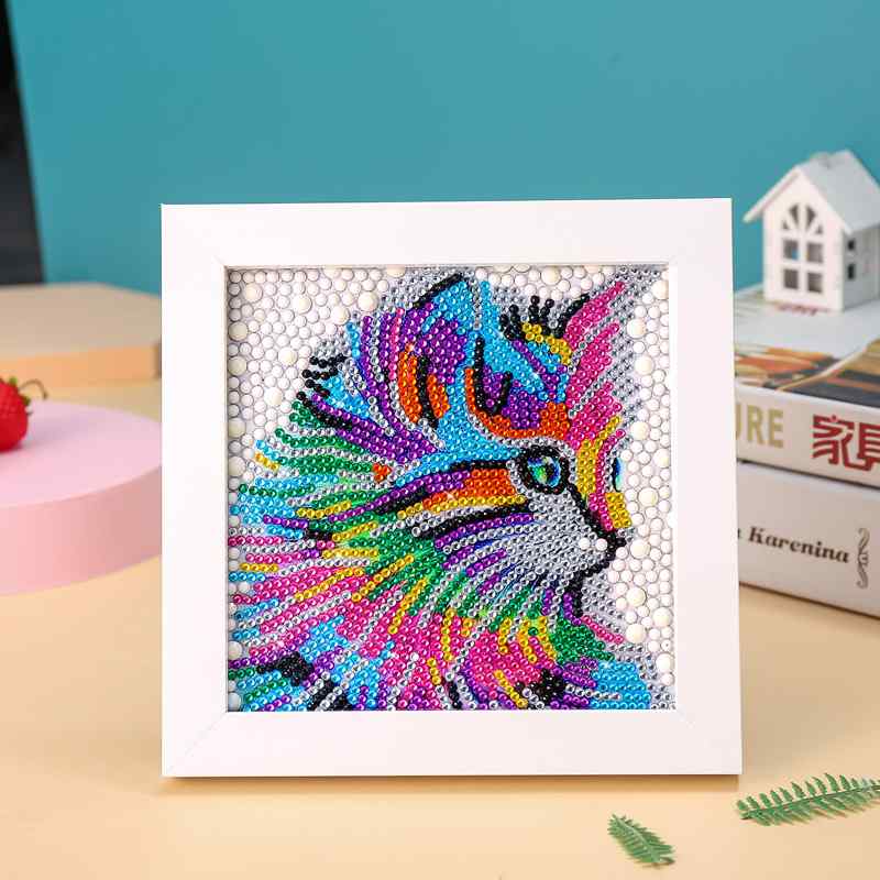 Colorful Cat - Diamond Art
