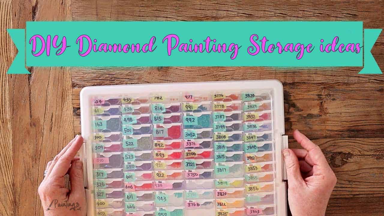 Diamond Painting Storage Ideas