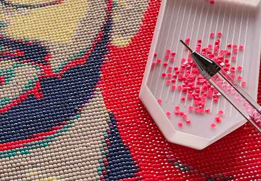 Fill-with-strips
